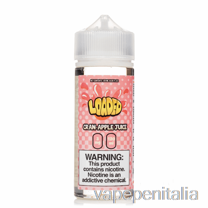 Vape Italia Cran Apple - E-liquid Caricato - Spietato - 120ml 6mg
